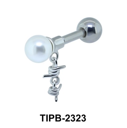 Pearl Knot Helix Ear Piercing TIPB-2323