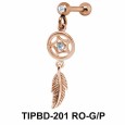 Dream Catcher Shaped Upper Ear Dangling Charms TIPBD-201