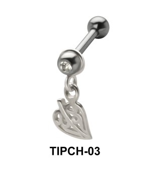 Designer Leaf Upper Ear Charms TIPCH-03