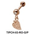 Designer Leaf Upper Ear Charms TIPCH-03