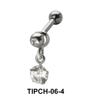 Stone Dangling Upper Ear Charms TIPCH-06-4