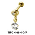 Stone Dangling Upper Ear Charms TIPCH-06-4