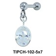 Helix Ear Piercing Bezel Gems TIPCH-102