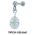 Helix Ear Piercing Bezel Gems TIPCH-102