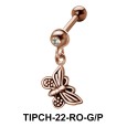 Butterfly Shaped Upper Ear Charms TIPCH-22