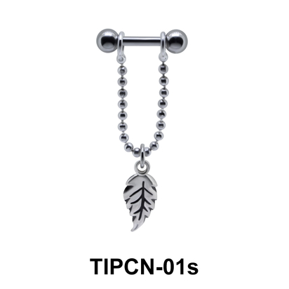 Dangling Leaf Upper Ear Piercing TIPCN-01s