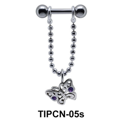 Butterfly Shaped Helix Chain TIPCN-05s
