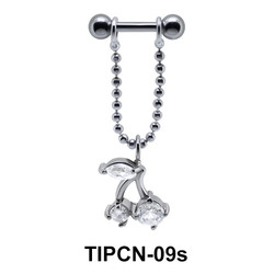 Cherry Upper Ear Piercing Chain TIPCN-09s