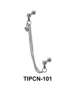 Heart Dangling Helix Chain TIPCN-101