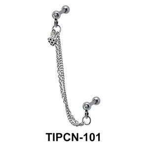 Heart Dangling Helix Chain TIPCN-101