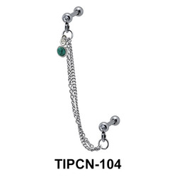 Peace Dangling Helix Chain TIPCN-104