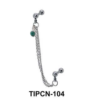 Peace Dangling Helix Chain TIPCN-104