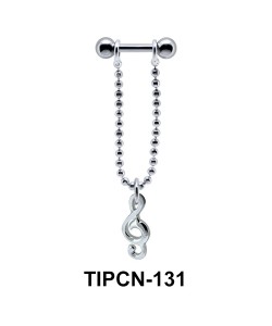 Musical Note Dangling Chain Upper Ear Piercing TIPCN-131