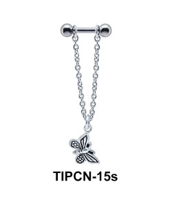 Butterfly Dangling Helix Chain TIPCN-15s