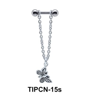 Butterfly Dangling Helix Chain TIPCN-15s