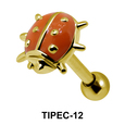 Ladybird Shaped Helix Enamel TIPEC-12