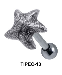 Glittery Starfish Shaped Upper Ear Enamel TIPEC-13