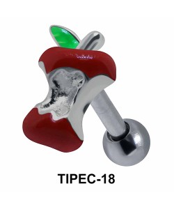 Eaten Apple Shaped Helix Enamel TIPEC-18