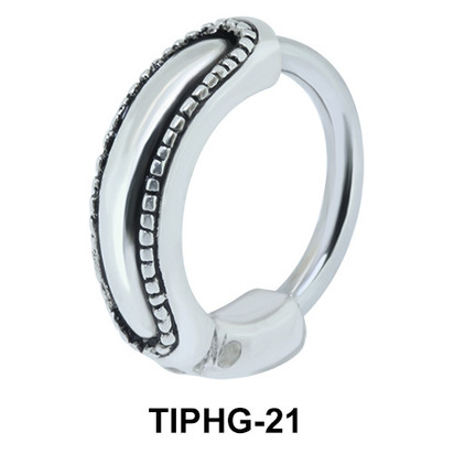 Belt Shaped Upper Ear Design Rings TIPHG-21