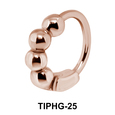 Balls Shaped Upper Ear Design Rings TIPHG-25