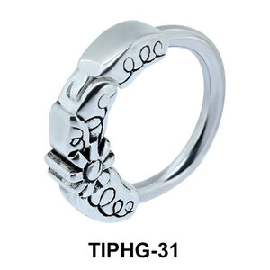 Delicate Design Upper Ear Piercing Ring TIPHG-31