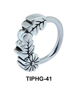 Flora Fauna Upper Ear Piercing Ring TIPHG-41