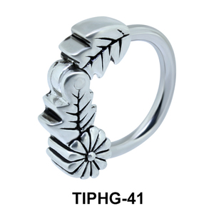 Flora Fauna Upper Ear Piercing Ring TIPHG-41