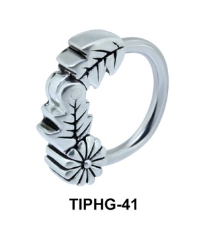 Flora Fauna Upper Ear Piercing Ring TIPHG-41