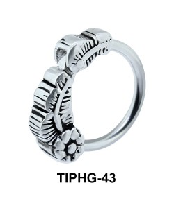 Natural Design Upper Ear Piercing Ring TIPHG-43