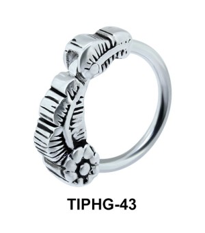 Natural Design Upper Ear Piercing Ring TIPHG-43