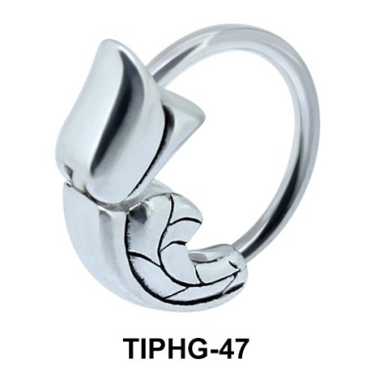 Bud Upper Ear Piercing Ring TIPHG-47
