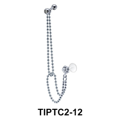 Captivating Tragus Chain Piercing TIPTC2-12