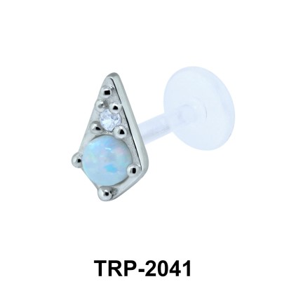 Opal Tragus Piercing TRP-2041