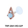 Opal Tragus Piercing TRP-2041