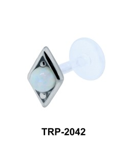 Opal Tragus Piercing TRP-2042