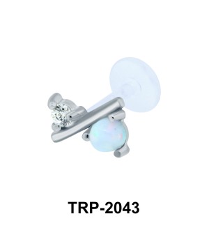 Opal Tragus Piercing TRP-2043