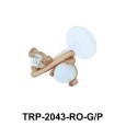 Opal Tragus Piercing TRP-2043