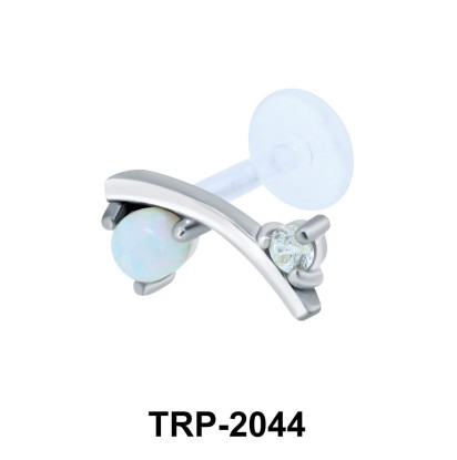Opal Tragus Piercing TRP-2044