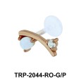Opal Tragus Piercing TRP-2044