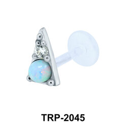 Opal Tragus Piercing TRP-2045
