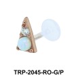 Opal Tragus Piercing TRP-2045