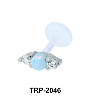 Opal Tragus Piercing TRP-2046