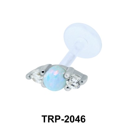 Opal Tragus Piercing TRP-2046