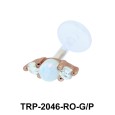 Opal Tragus Piercing TRP-2046