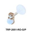 Opal Tragus Piercing TRP-2051