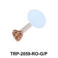 Heart Shaped Tragus Piercing TRP-2059