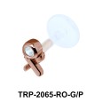 CZ Tragus Piercing TRP-2065