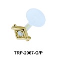 CZ Tragus Piercing TRP-2067