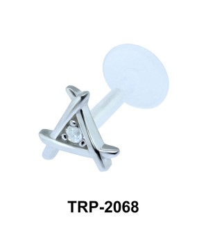 CZ Tragus Piercing TRP-2068