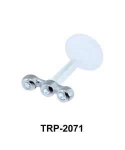 CZ Tragus Piercing TRP-2071